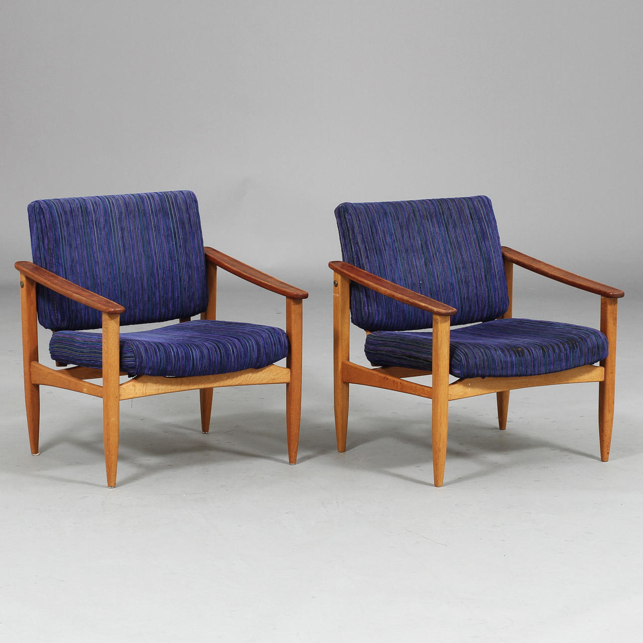 FÅTÖLJER, ett par, 1950/1960-tal.