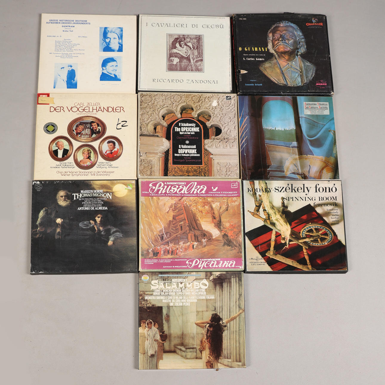 A COLLECTION OF OPERA BOX SETS (10). Collectables - Audio, Vinyl & Hi ...