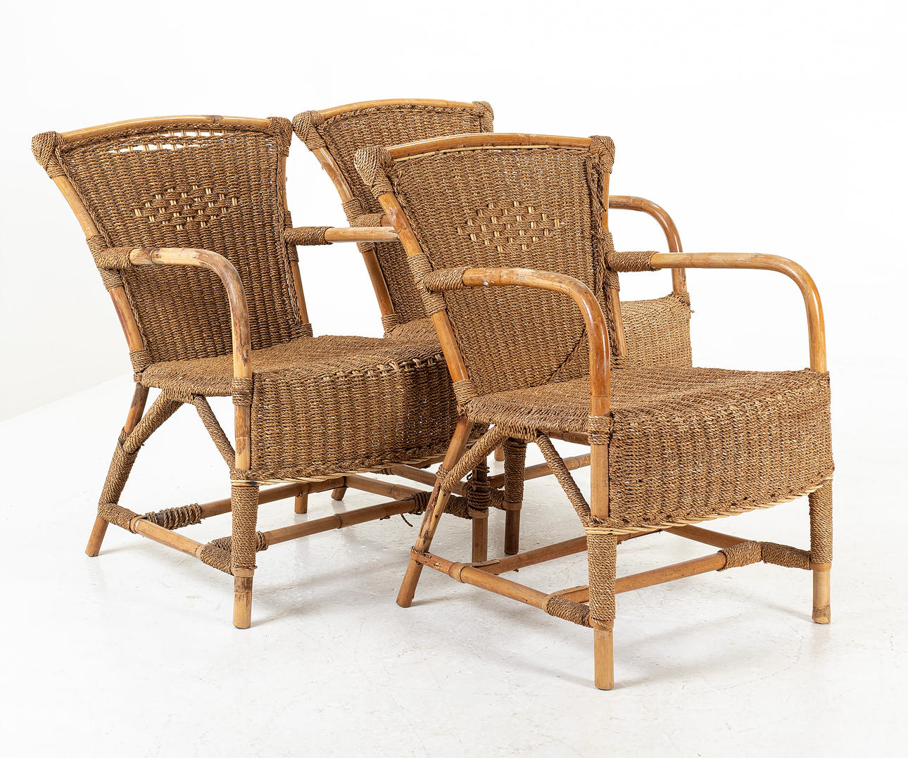 ROTTINGFÅTÖLJER, 3st.