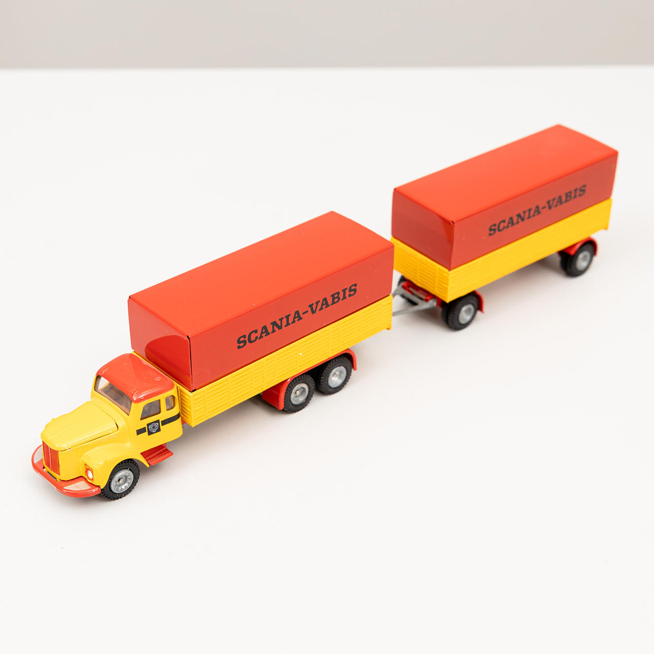 TEKNO, Scania Vabis 3 trucks, Netherlands, 1980s. Original