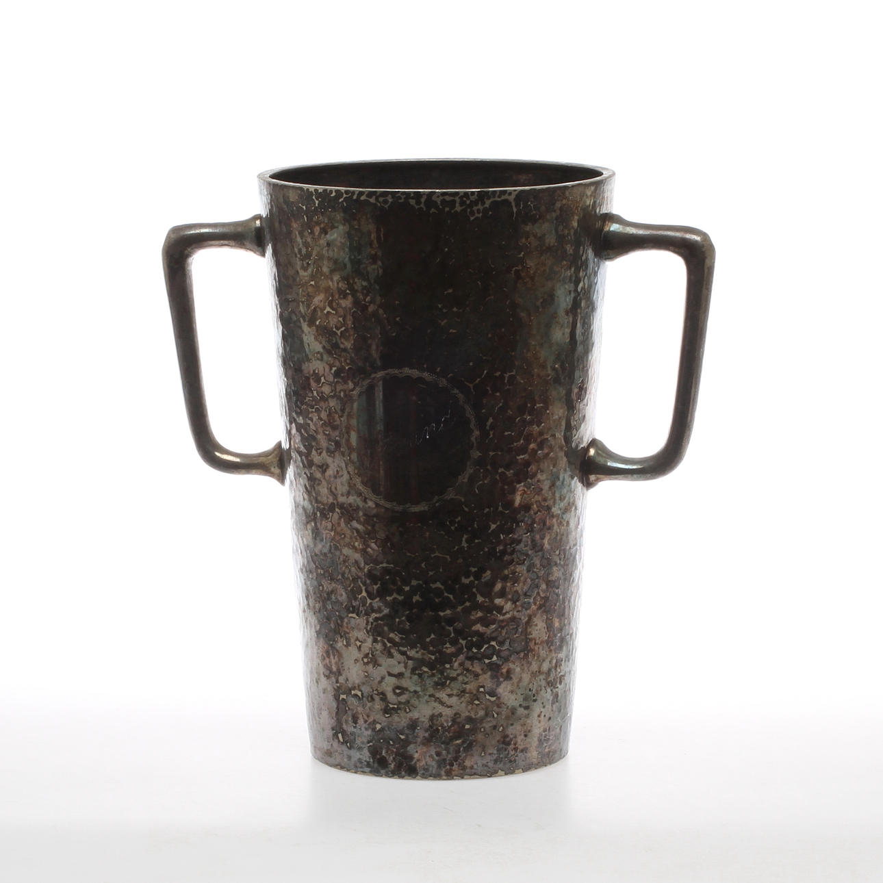 ISHINK, Hollandia Plate, med gravyr "Strand", 1900-tal.