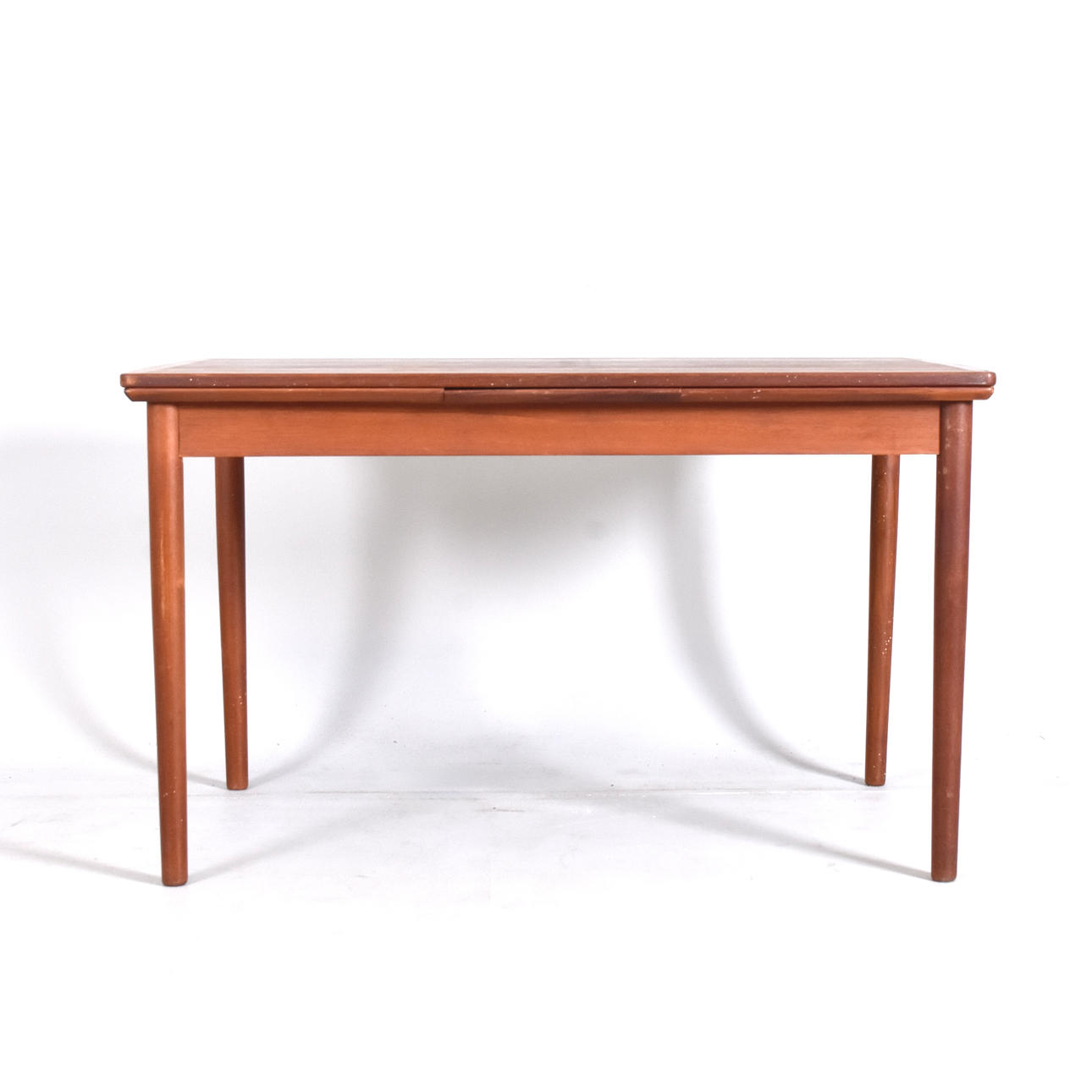 DINING TABLE WITH 2 PULL-OUT TABLETOPS, Denmark 1960's.