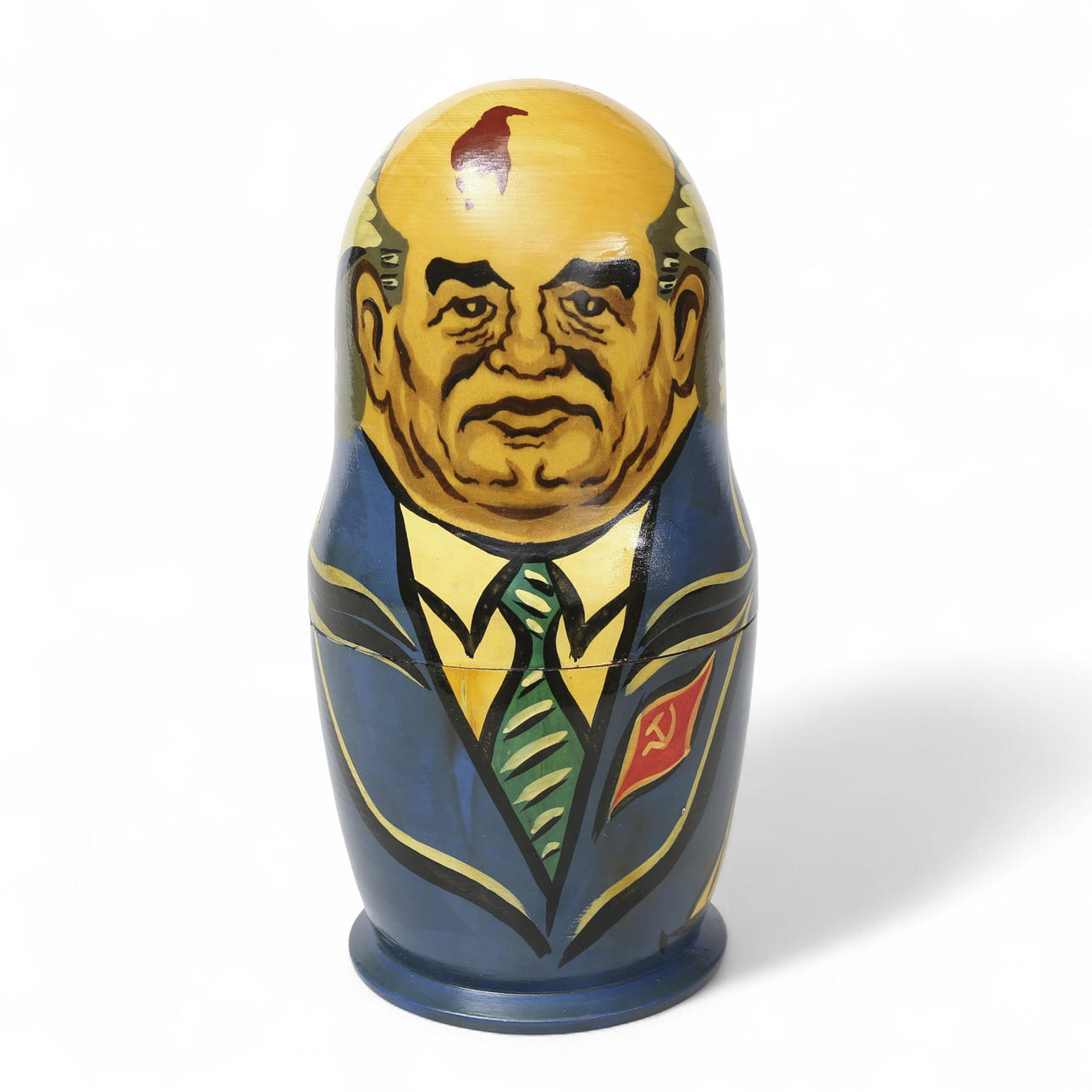 BABUSCHKA/MATRYOSHKA, Soviet leader, Russia, 6 pieces.
