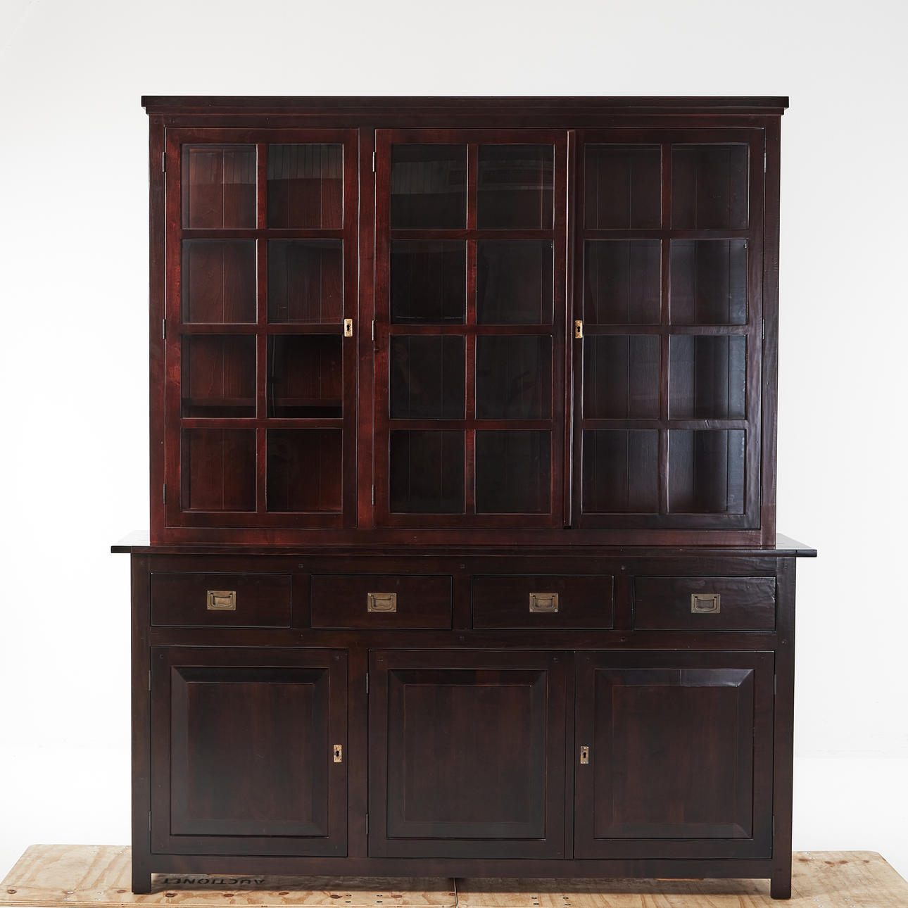 A “Rhode Island” display cabinet, Newport.