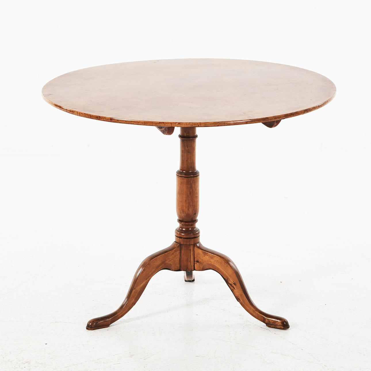 A folding table, first half of the 19th century, Mälardalen, veneer in ...