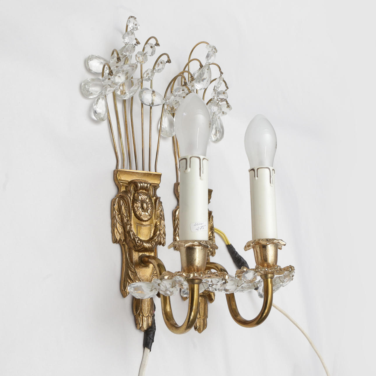 1 par metal vejlamper.