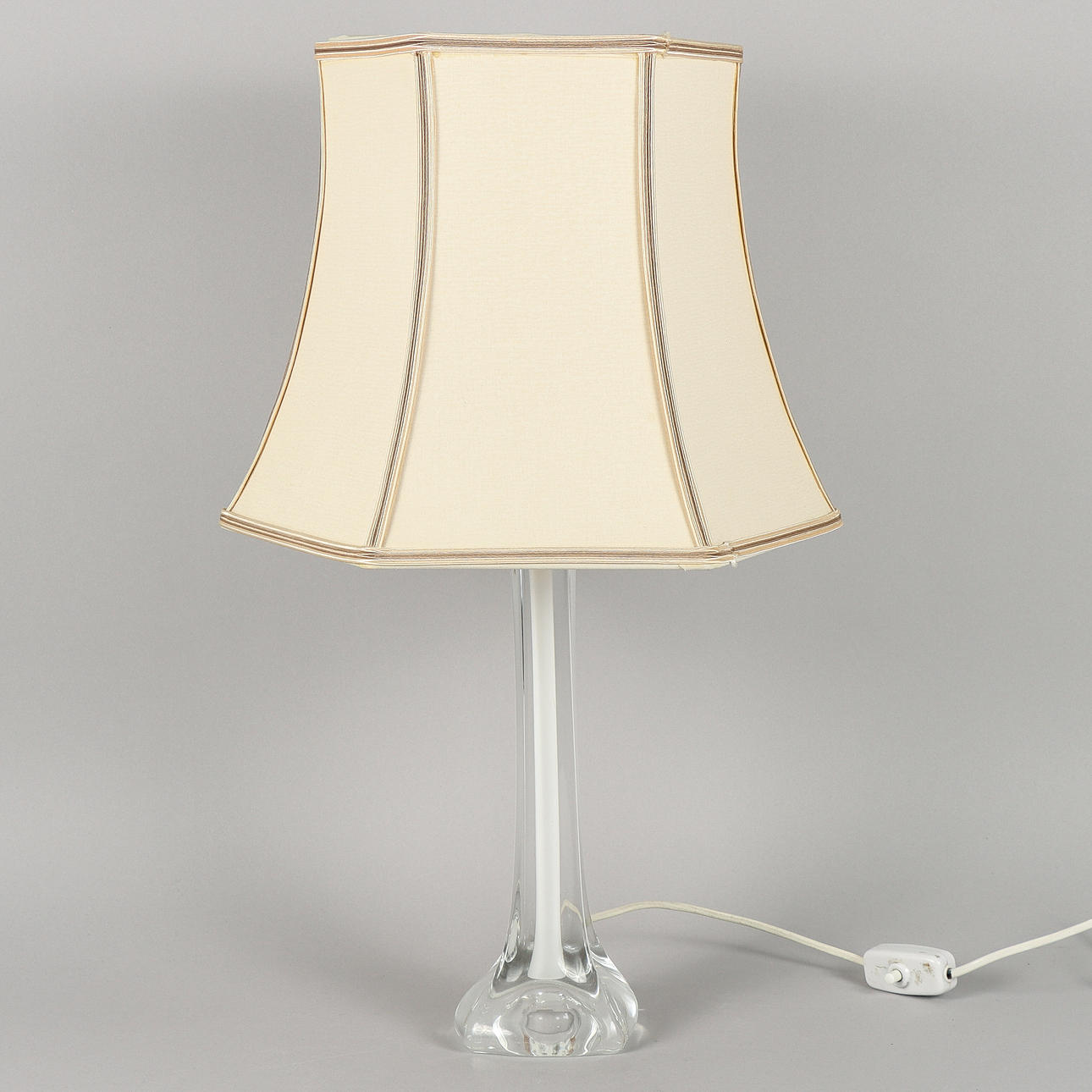 TABLE LAMP glass, Flygsfors.