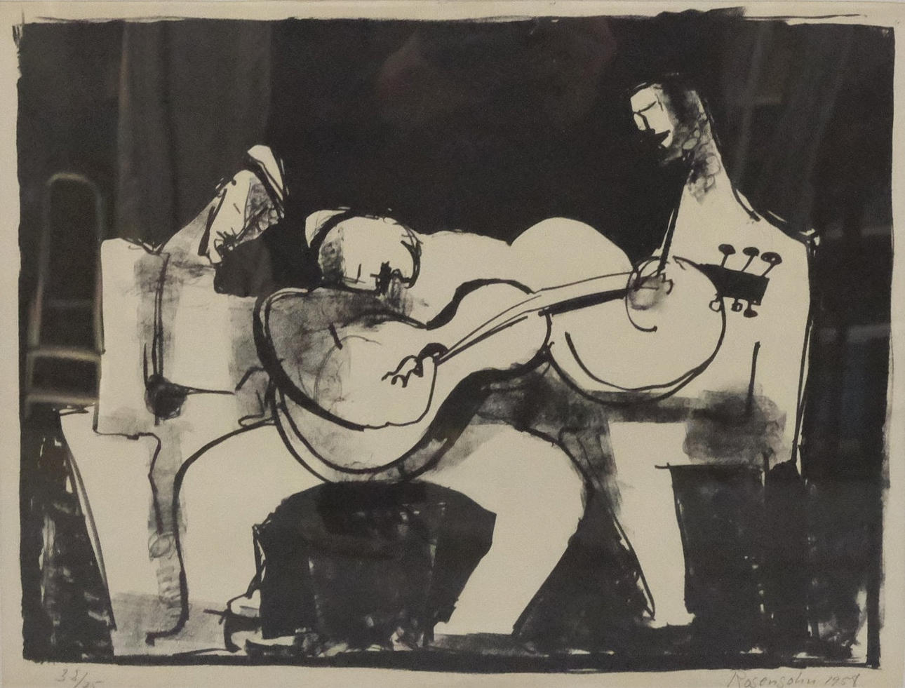 LENNART ROSENSOHN. LITHOGRAPHY.