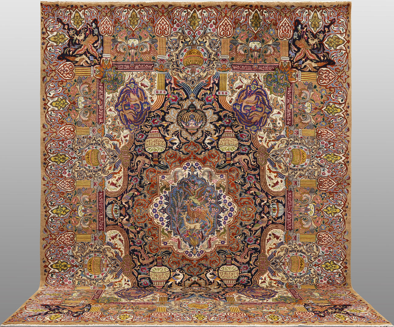 LOUNGE MAT Figural Cashmar, 404x296 cm.