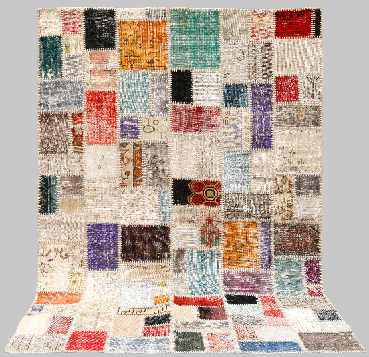 CARPET Patchwork, Anatolian parts, 249x169 cm.