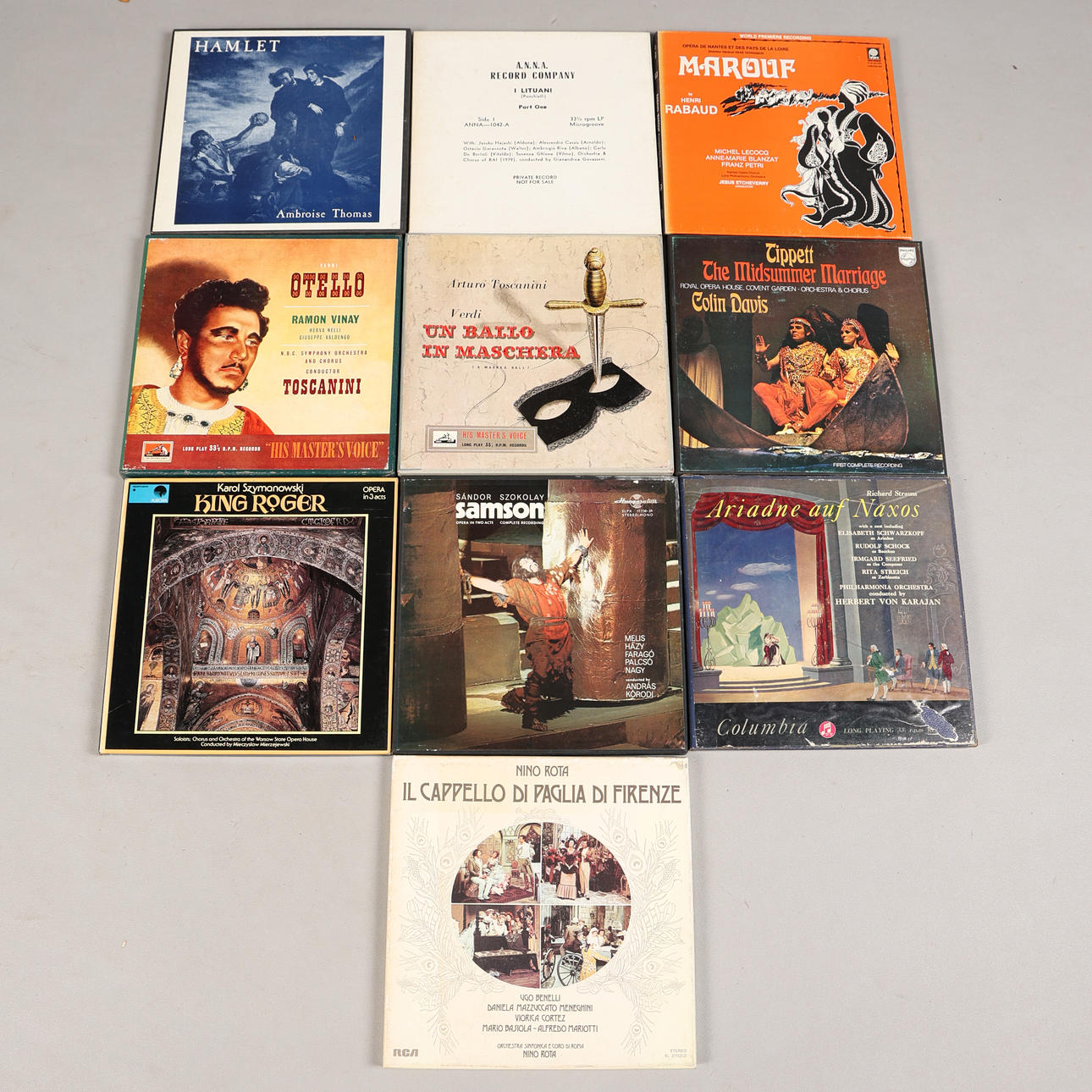 A COLLECTION OF OPERA BOX SETS (10). Collectables - Audio, Vinyl & Hi ...