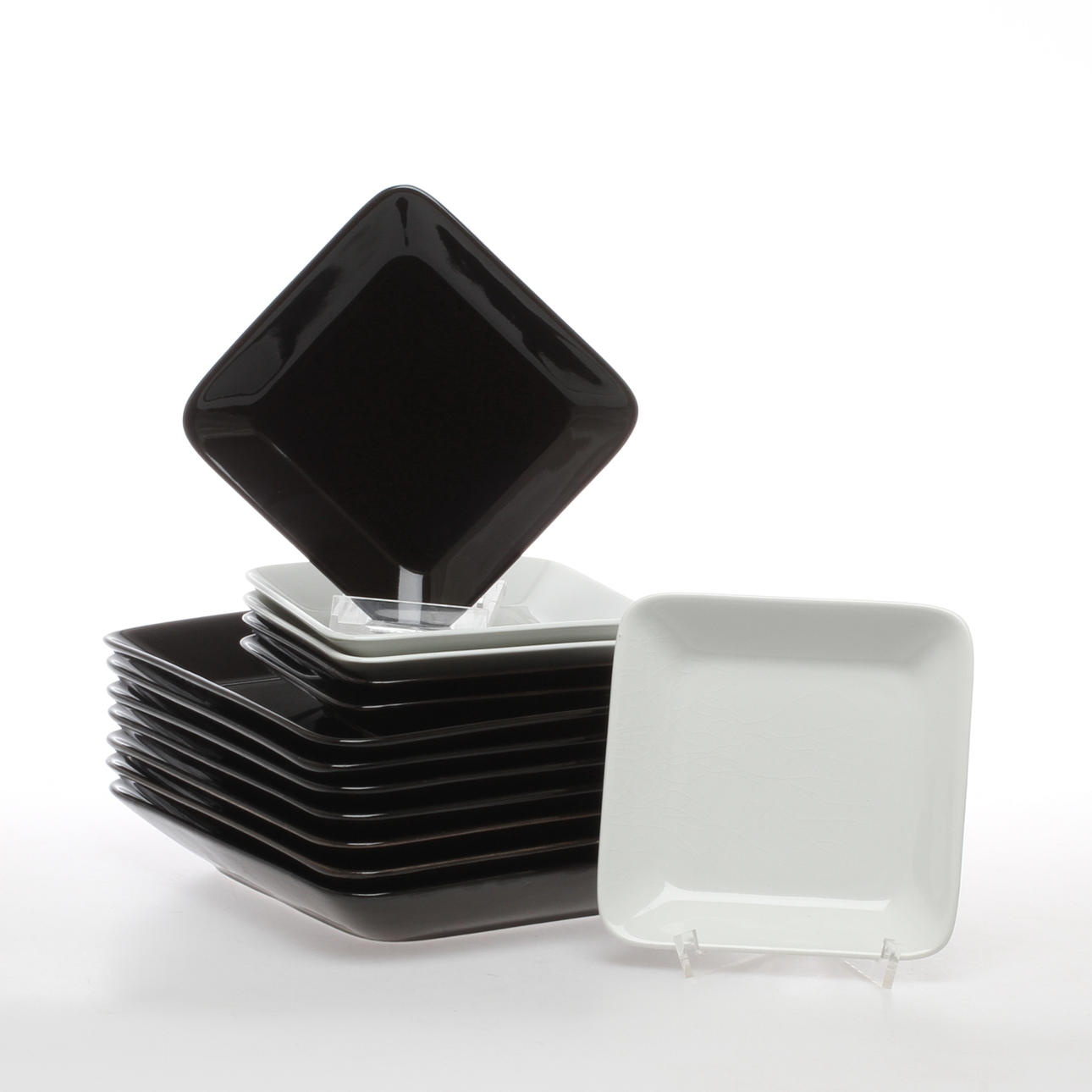 TALLRIKAR, 7 st, ASSIETTER, 3+3 st, porslin, Arabia.