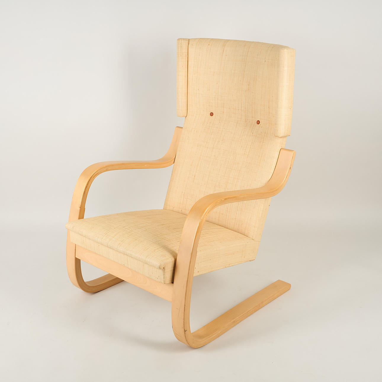 ALVAR AALTO. Lænestol, model 401, Artek.