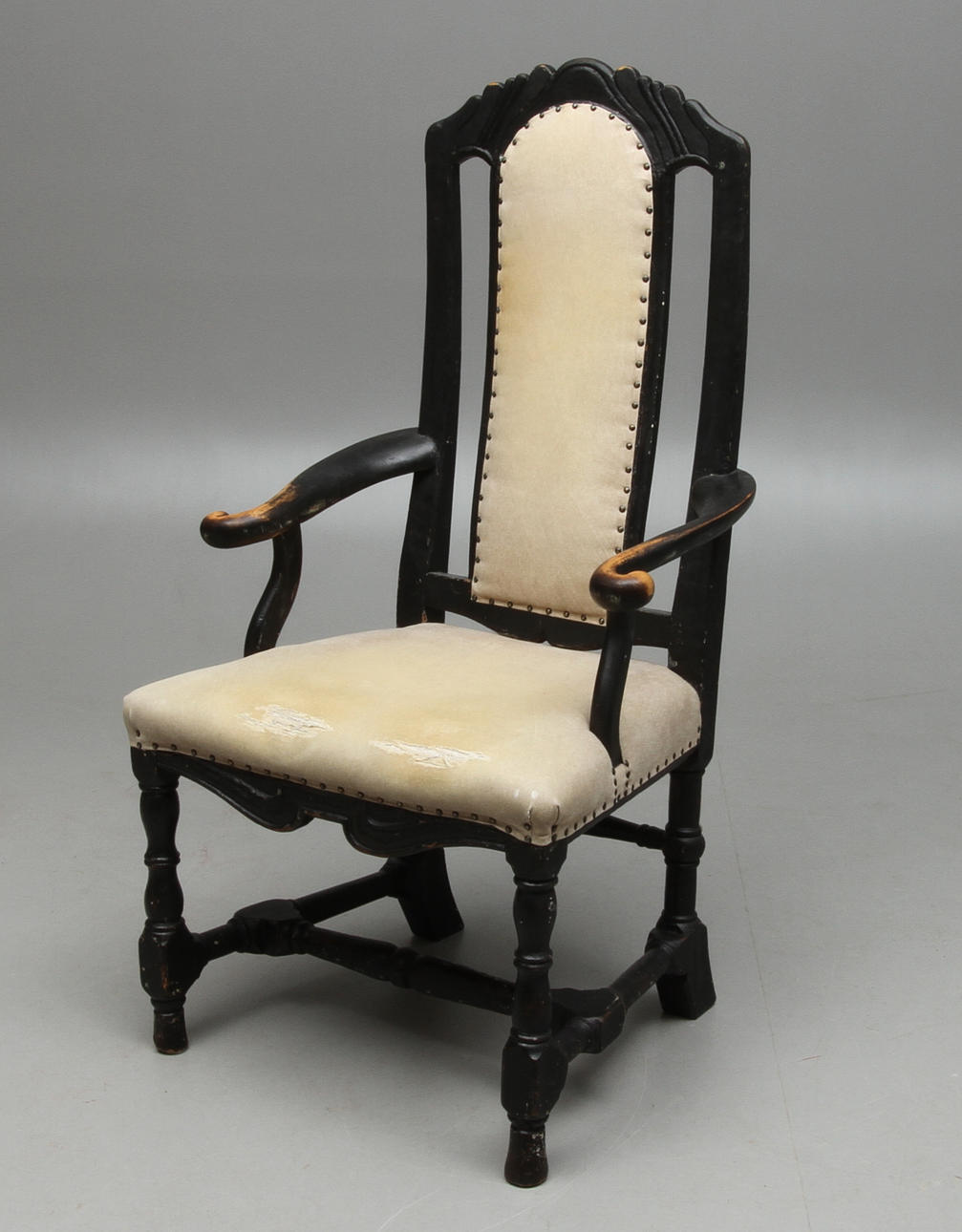 KARMSTOL, barock, 1700-tal.