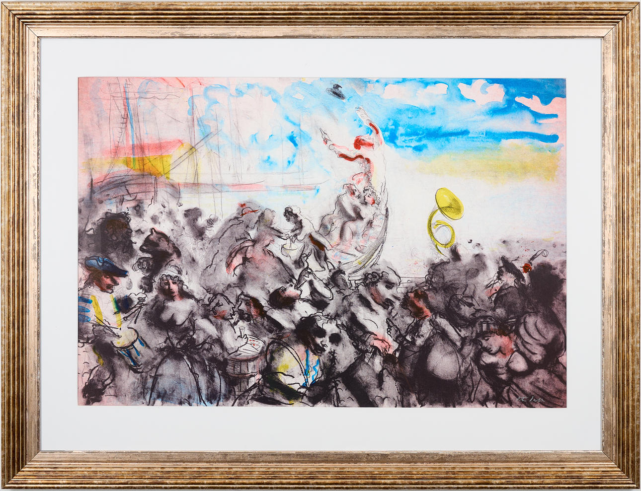 PETER DAHL. “Proud City” lithograph, ea.