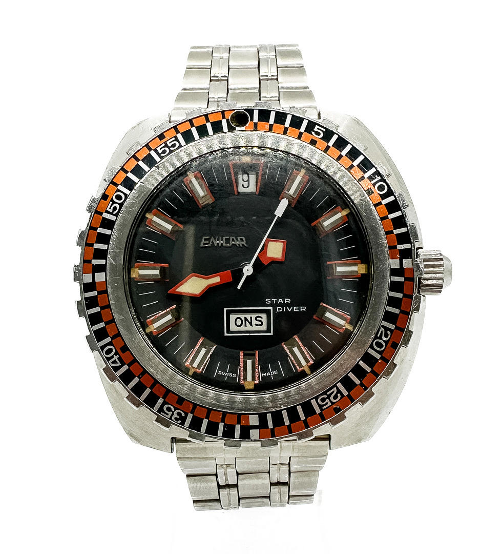 WRISTWATCH, Enicar Sherpa Star Diver, automatic.