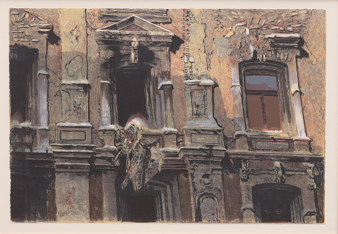 ROJ FRIBERG. Lithograph, monogram signed, dated -88 and numbered 66/180.