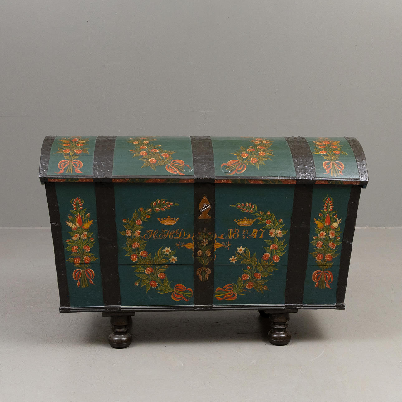 BRIDKISTA, painted, signed and dated HHD 1847.