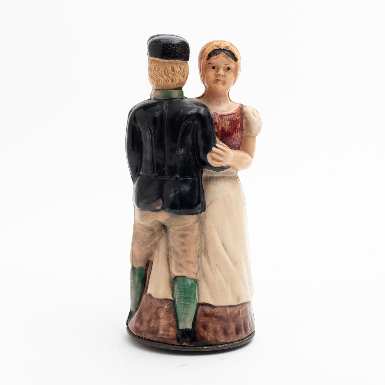 MECHANICAL TOY, plastic, Dancing couple.