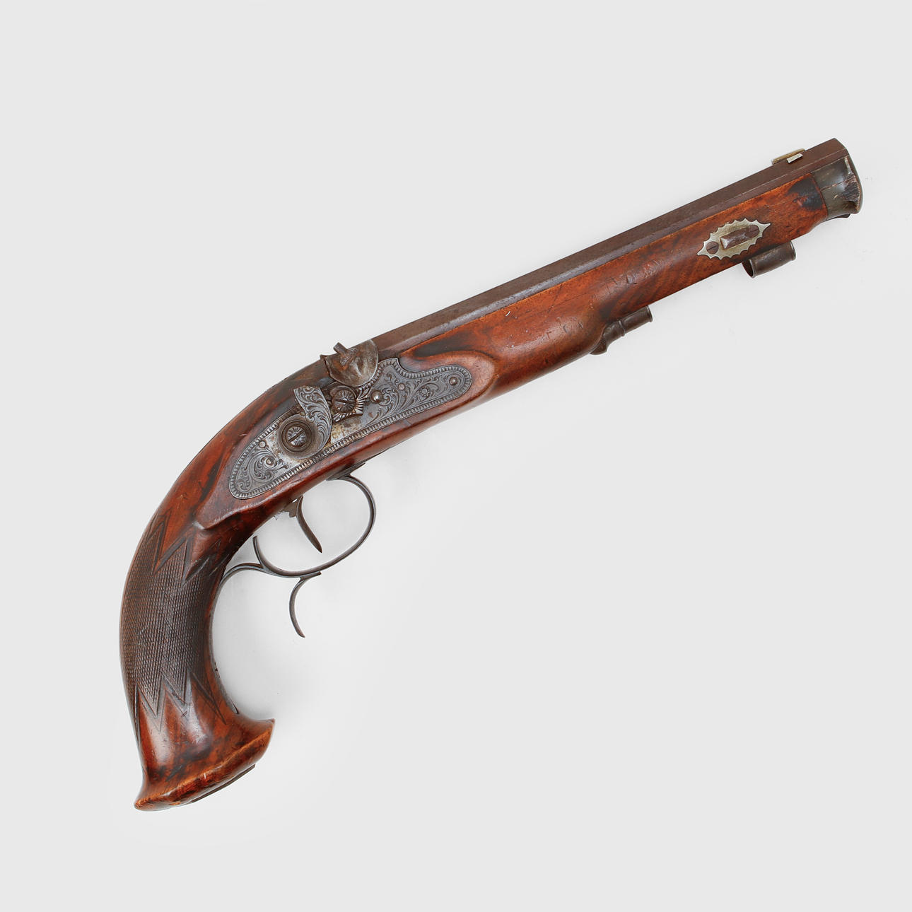 A hammer lock gun, J.P Sauer & Sohn, Germany 19th century. Weapons ...