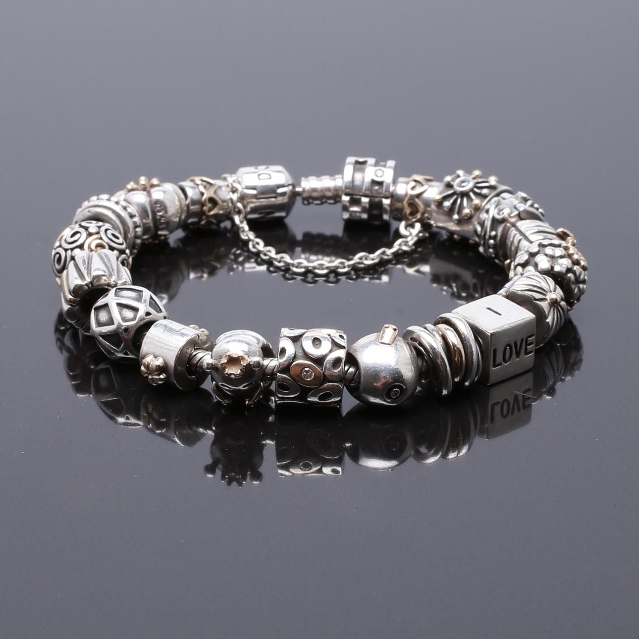 ARMBAND i silver, Pandora.