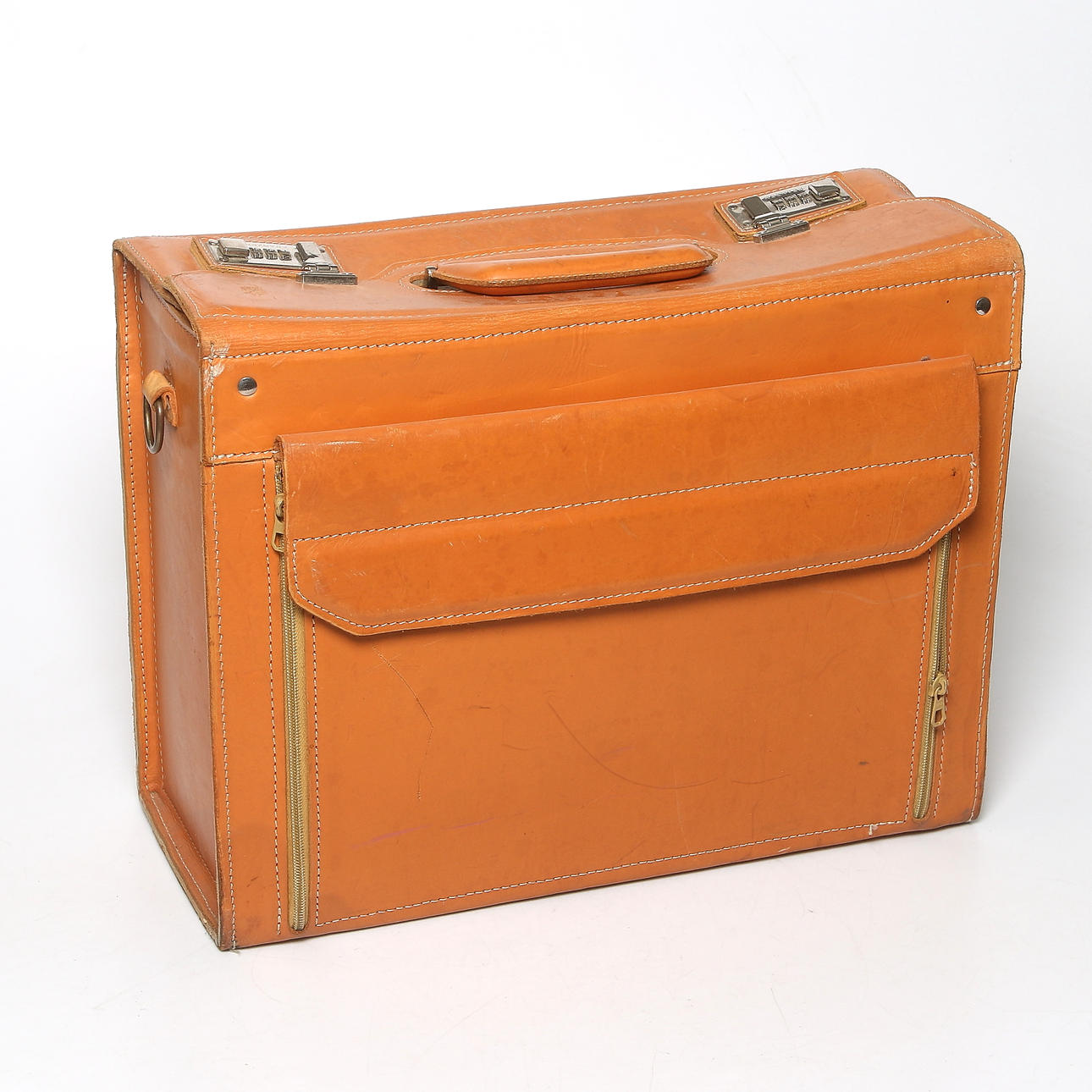 ATTACHÉVÄSKA, läder, 1900-tal.