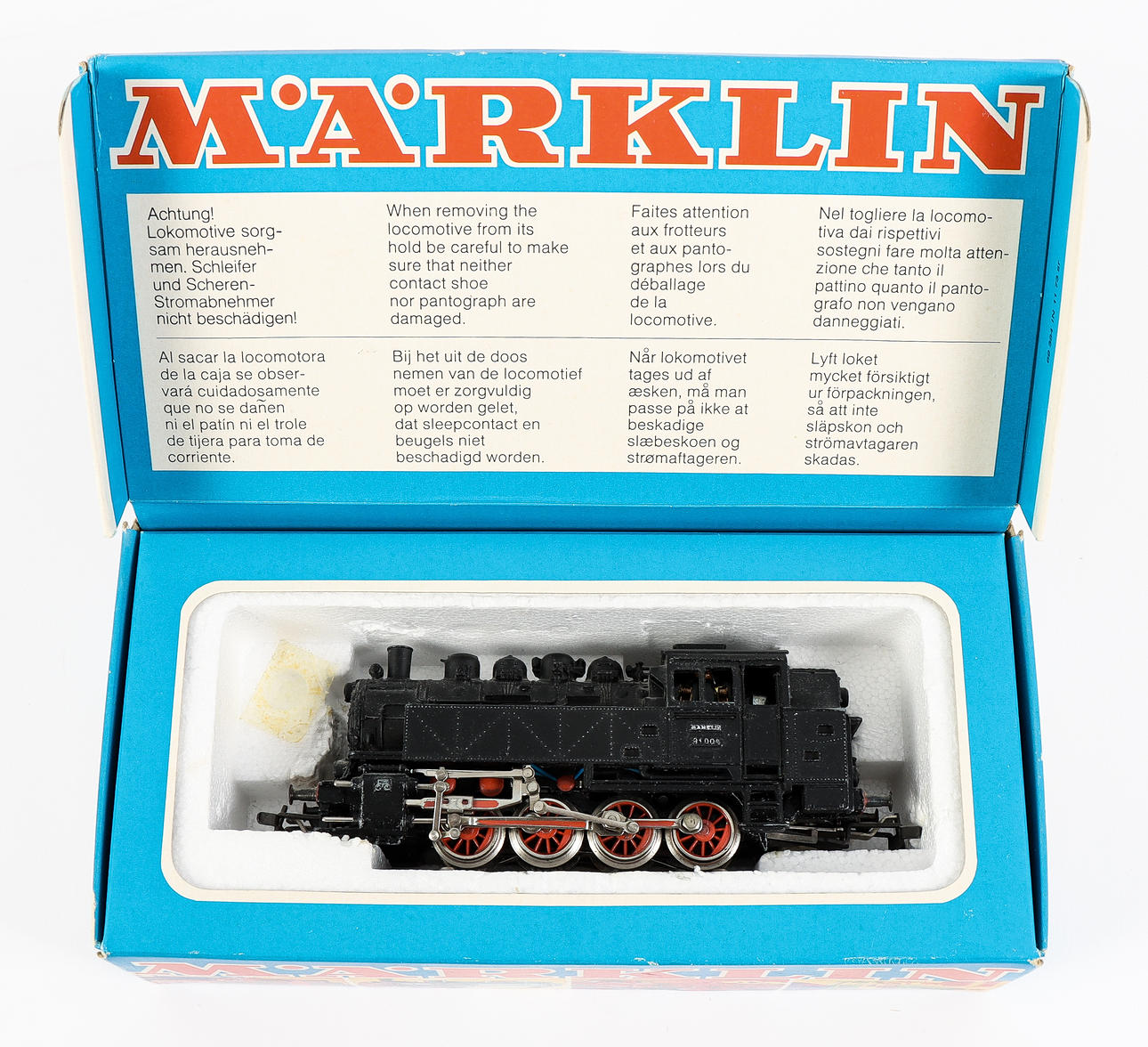 Locomotive à Vapeur Märklin 3031 – Br 81 004 Deutsche Bahn, époque 3, HO, Occasion