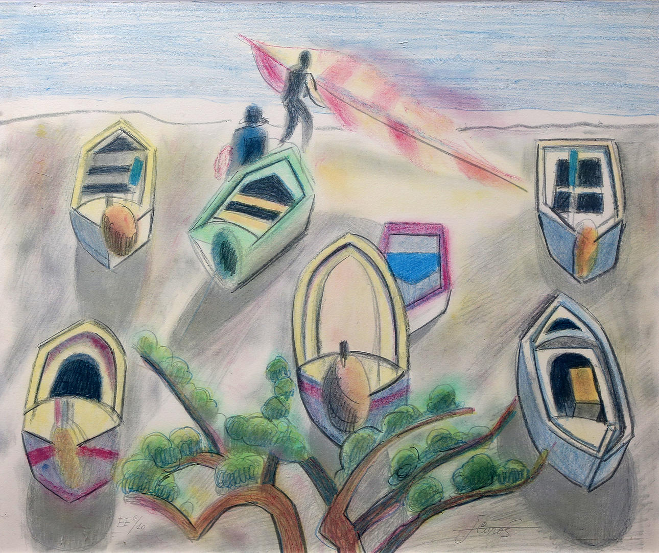 JORDI CURÓS. Boats.