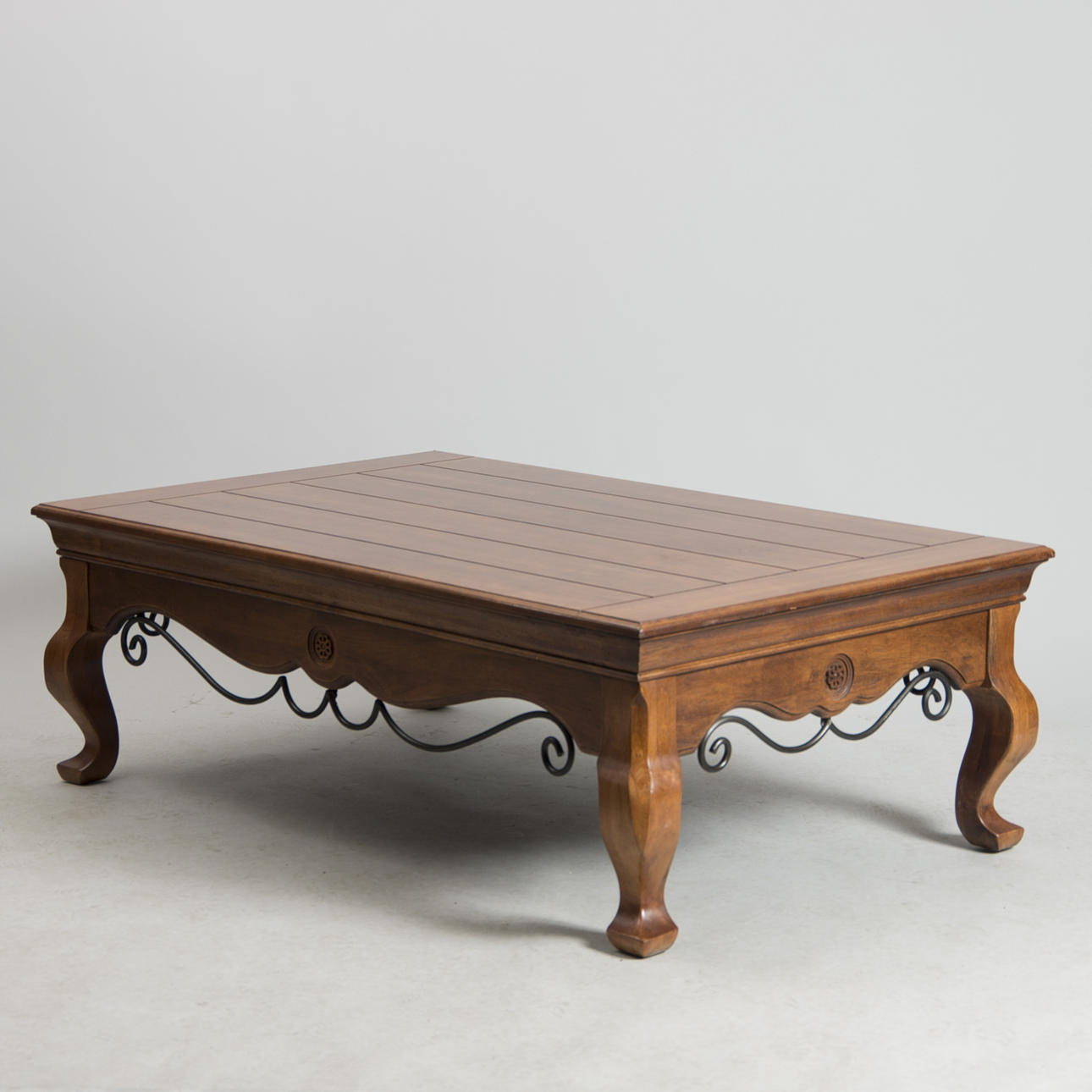 SOFFBORD, trä/smide, 1900-talets senare del.