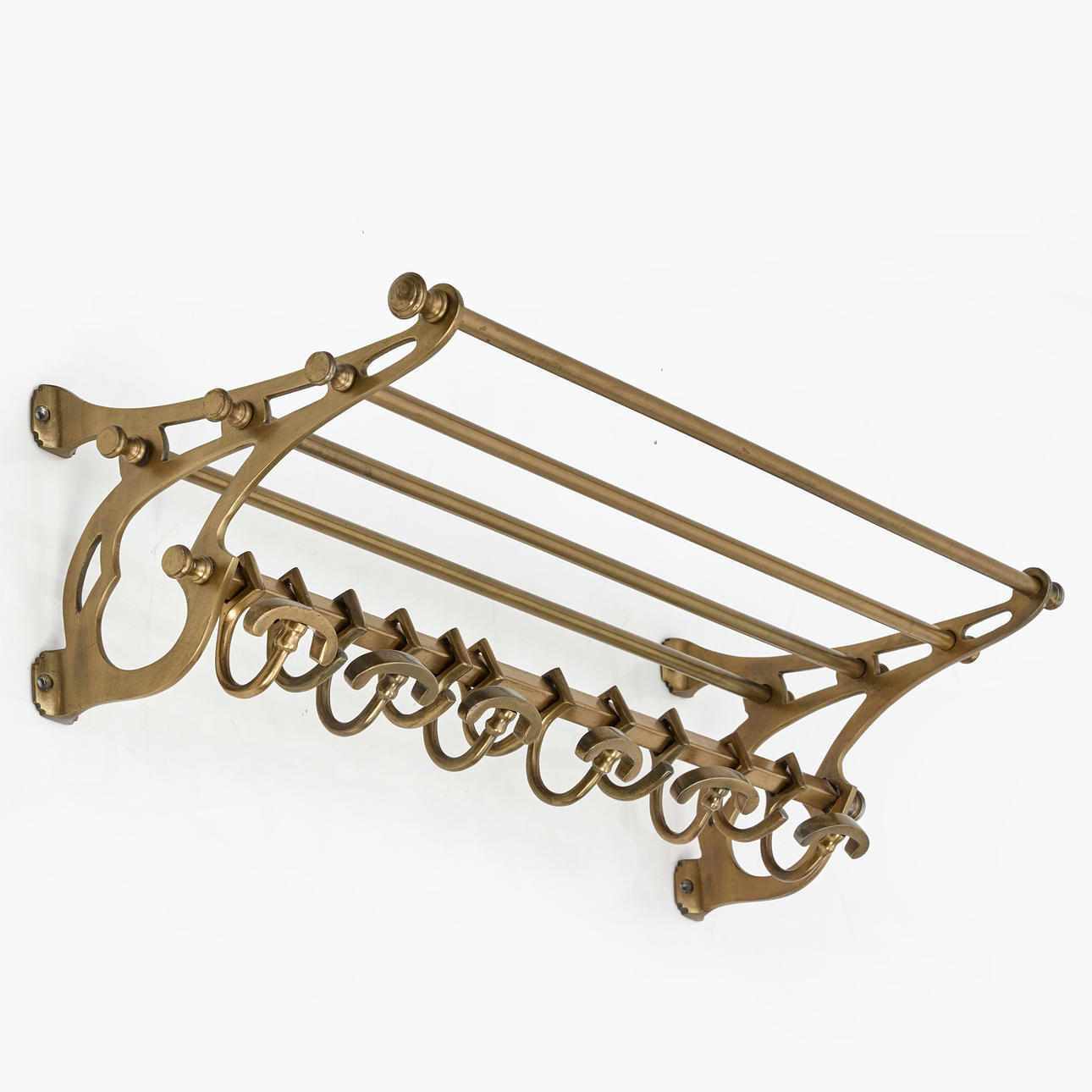 HATTHYLLA 20th century second half, patinated metal.