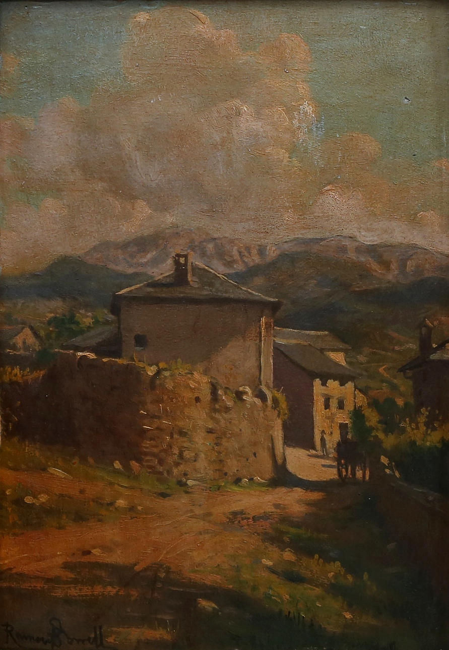 RAMON BORRELL PLA. Vista rural.