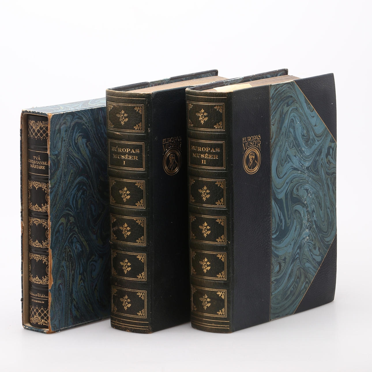 BÖCKER 3 st, konst, bl a Två gustavianska mästare.