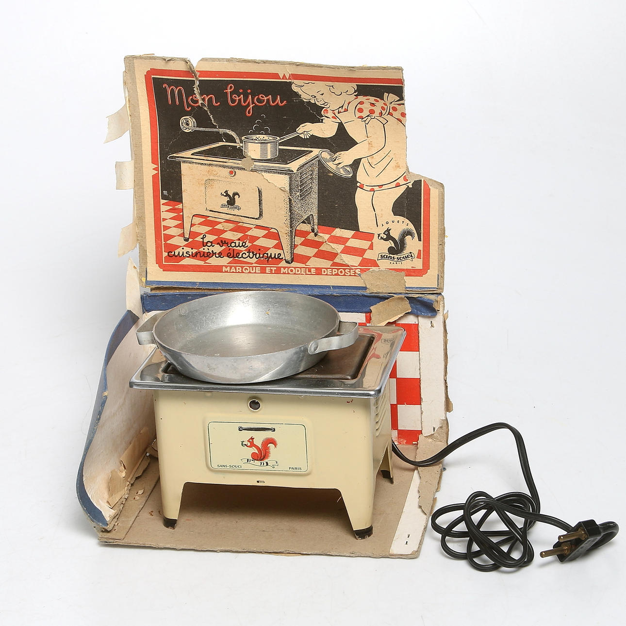 LEKSAKSPIS, plåt, "Mon Bijou", Paris, 1930/40-tal.