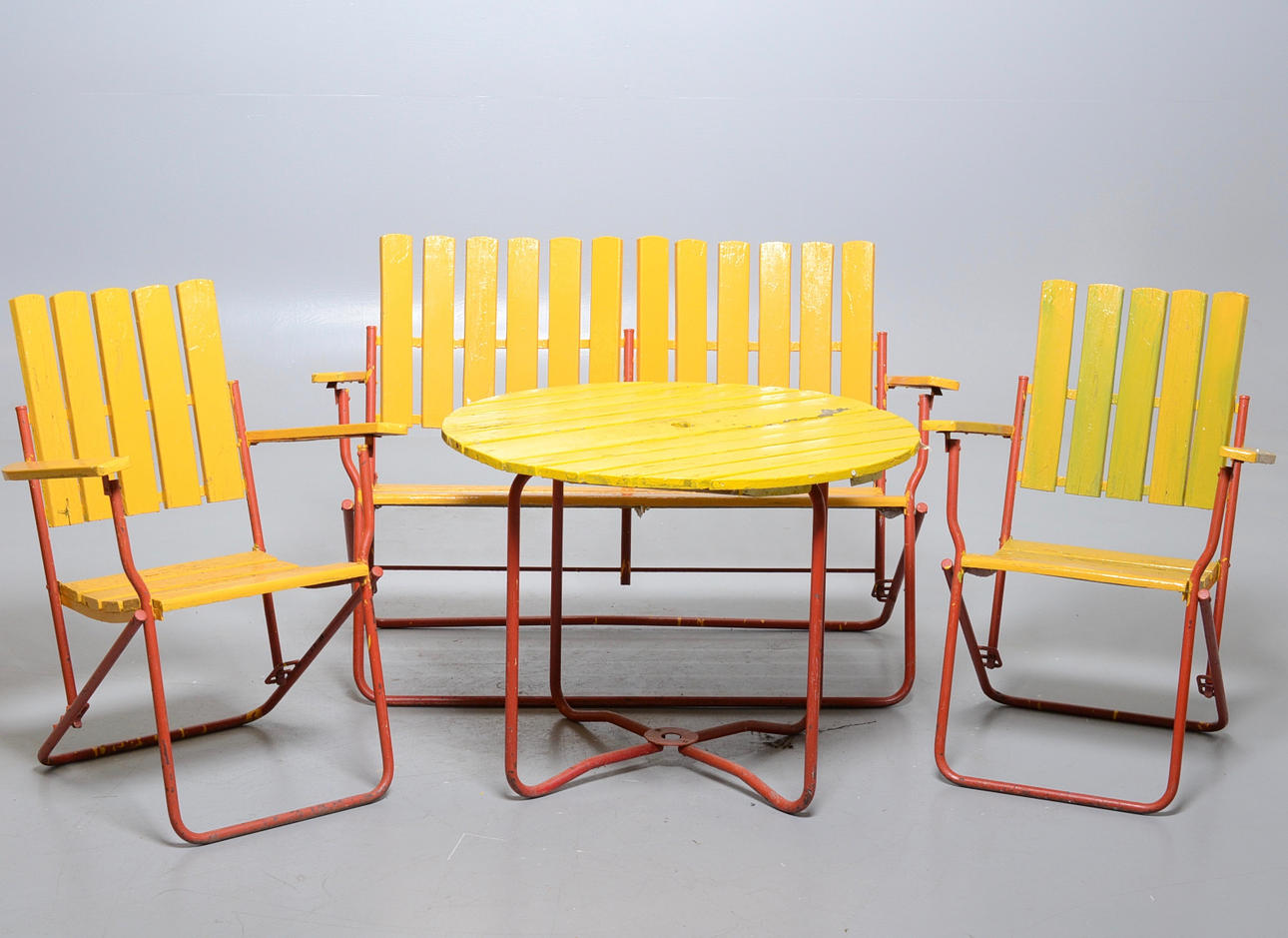 TRÄDGÅRDSMÖBEL, 1950 tal.