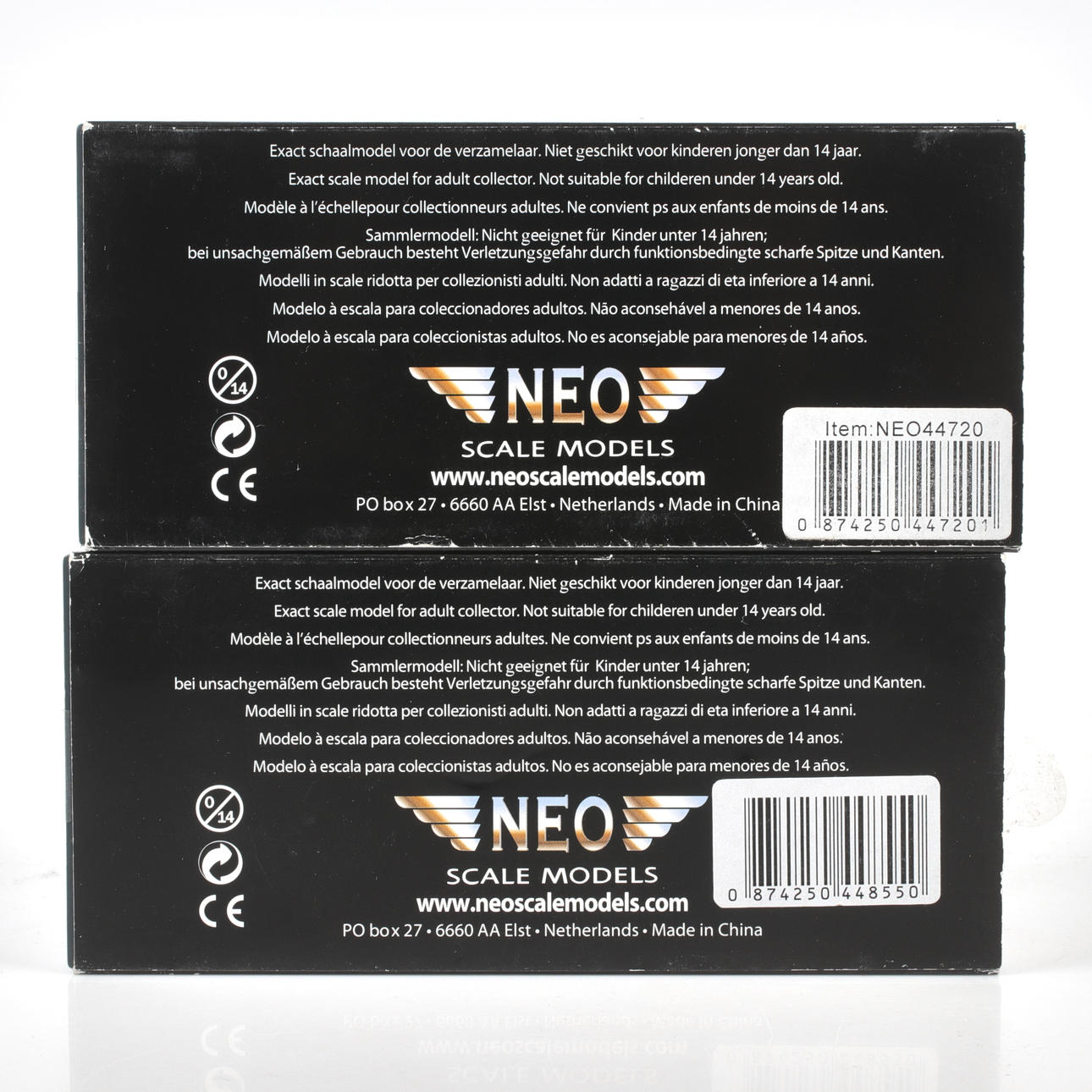 MODELLBILAR, 2 st, metall/resin, Ford XL Coupé & Ford Ranchero, NEO ...