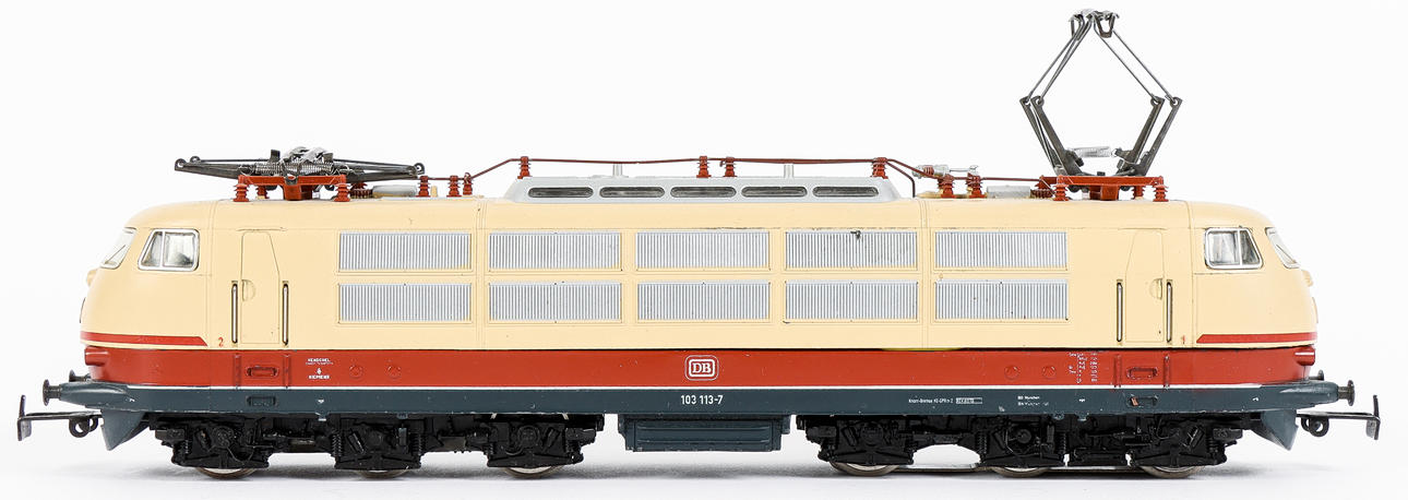 Locomotive Märklin 3054 – DB 103 113-7, époque 3, Voie Ho, CA, Beige