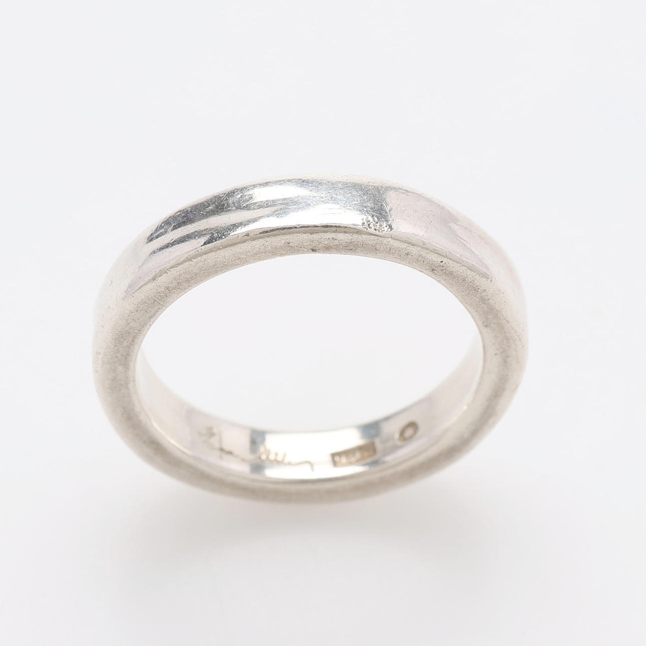 EFVA ATTLING. RING, “MOONWALK”, SILVER.
