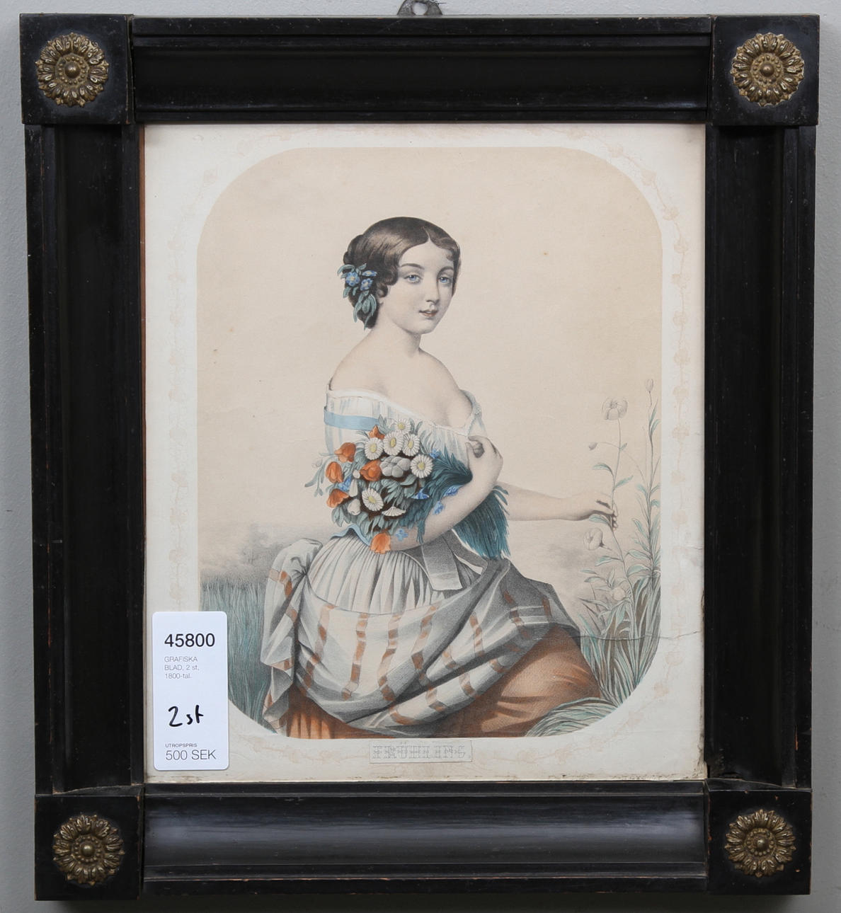 GRAFISKA BLAD, 2 st, 1800-tal.