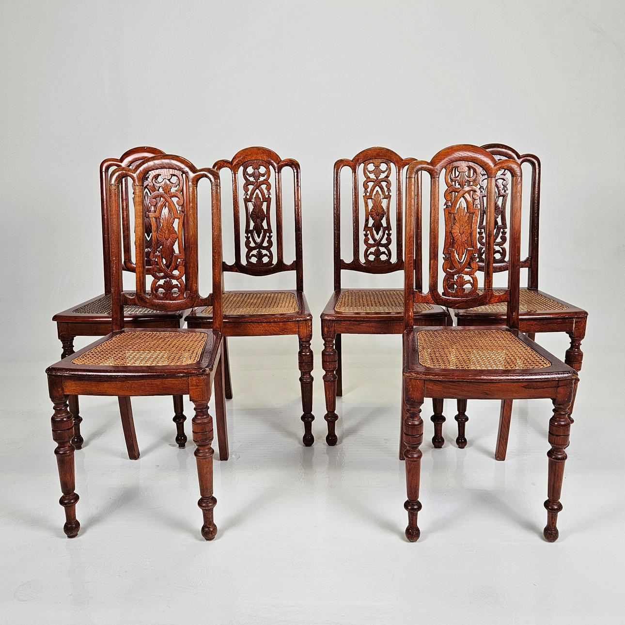 A set of six Neo-Renaissance chairs, circa 1900. Furniture - Armchairs ...