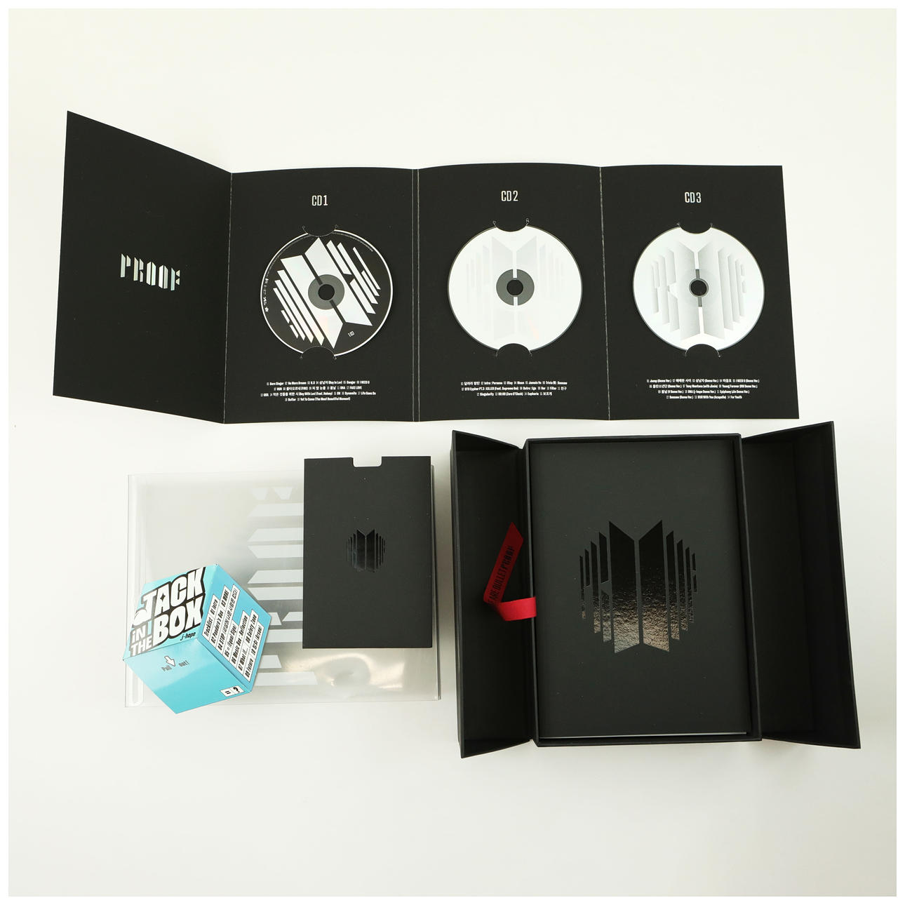 BTS, ANTOLOGÍA DE CD PROOF, EDICIÓN ESTÁNDAR.