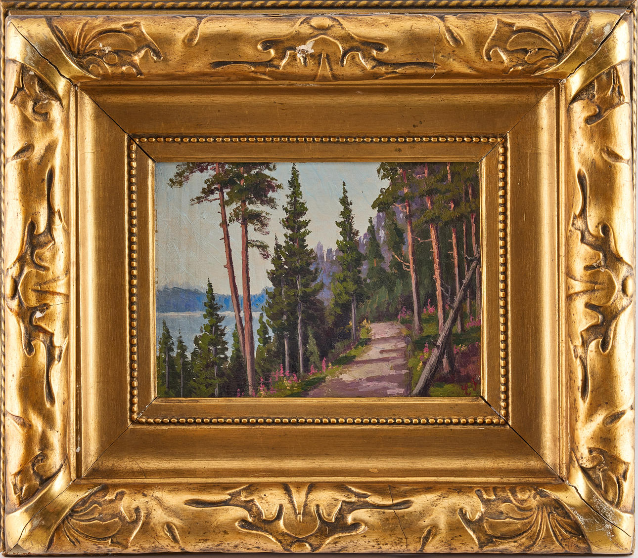 ELLEN FAVORIN. Forest landscape.