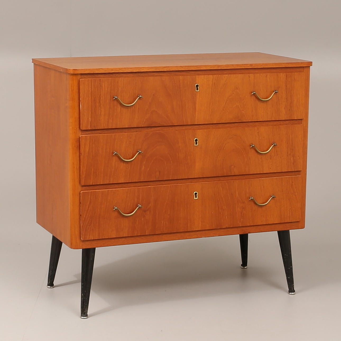 BYRÅ, teak, 1960-tal.