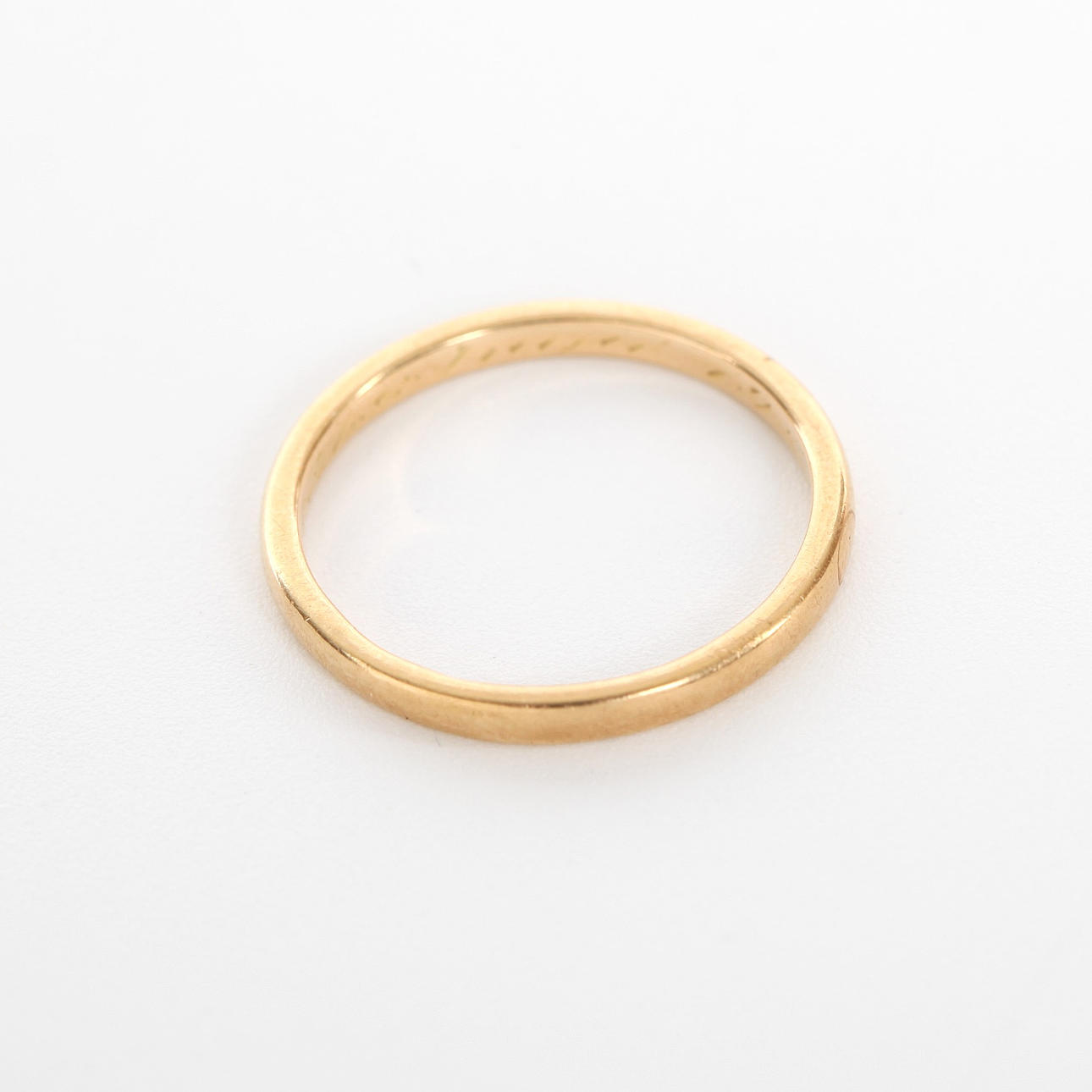 SMOOTH RING, 18K gold, 1948.