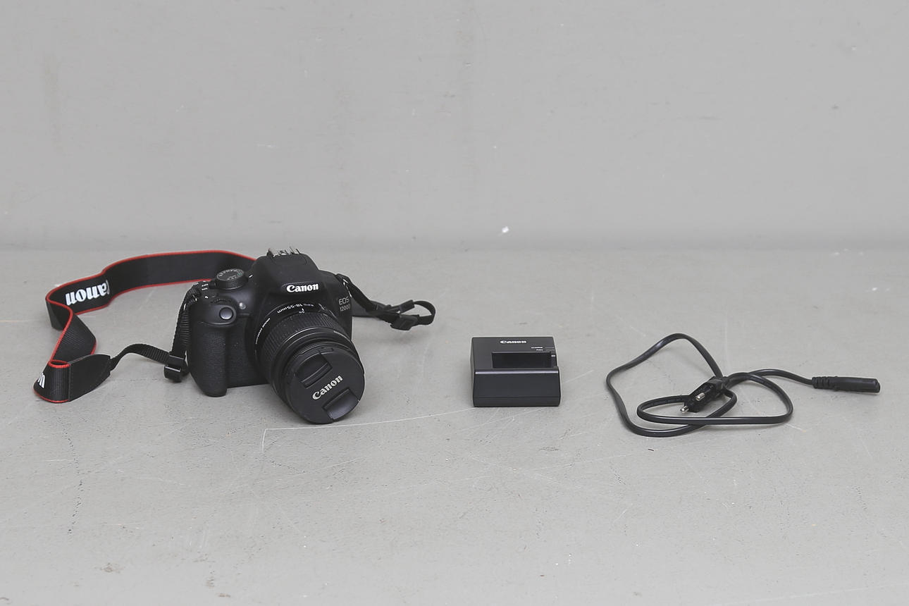 DIGITAL SYSTEMKAMERA, Eos 1200D, 18-55mm, Canon.