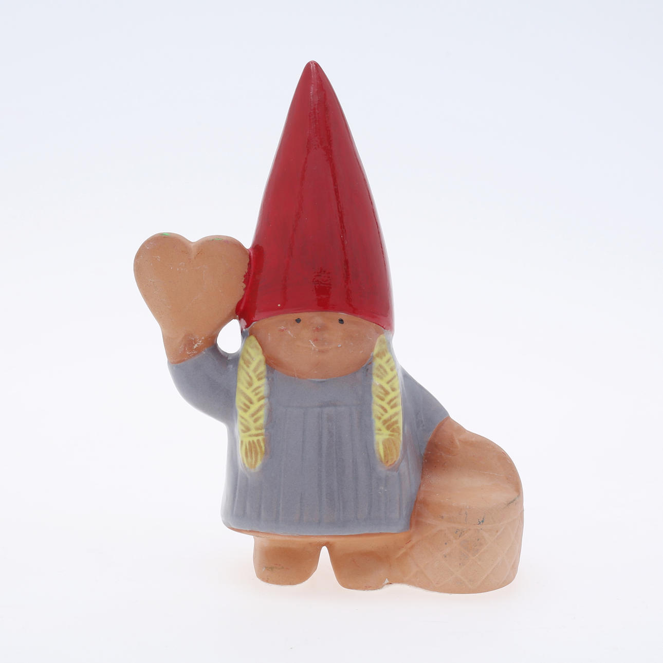 LISA LARSON. TOMTE/lysestage, stentøj, Gustavsberg.