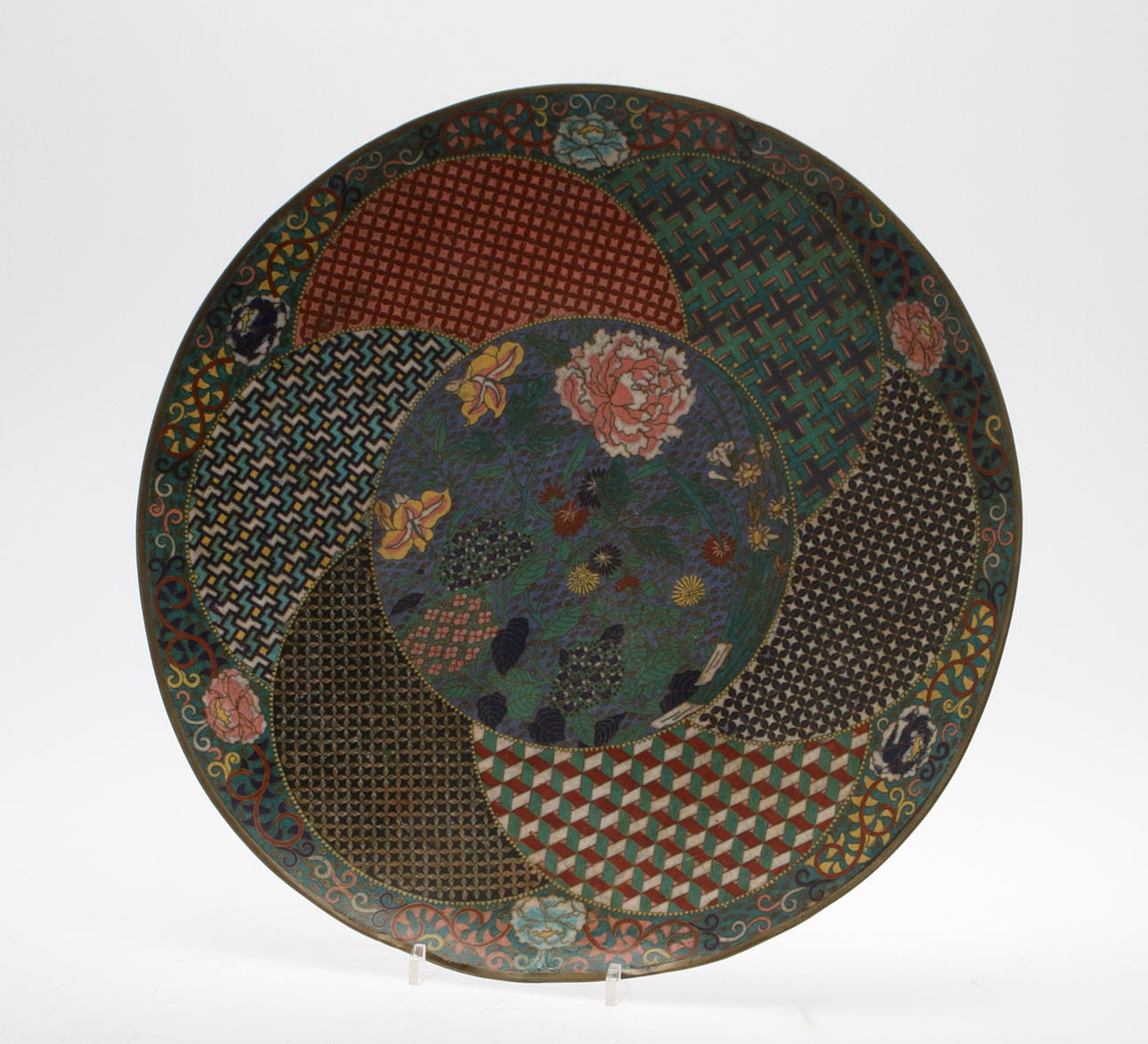 FAT, cloisonné, Kina, 1800-tal.