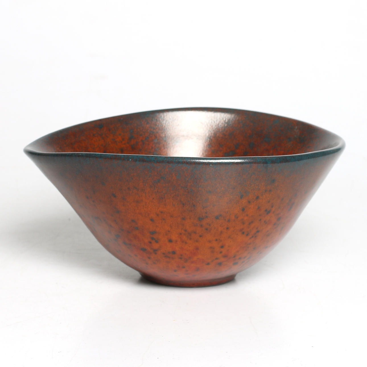 SKÅL, stengods, Birger Åström, signerad, Örnsköldsvik, 1900-tal.