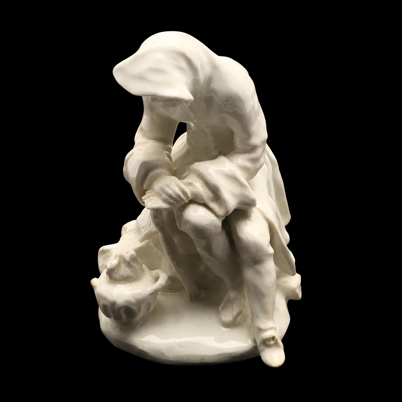 FIGURIN, PORSLIN, 1700-TALETS SYMBOL FÖR VINTERN.