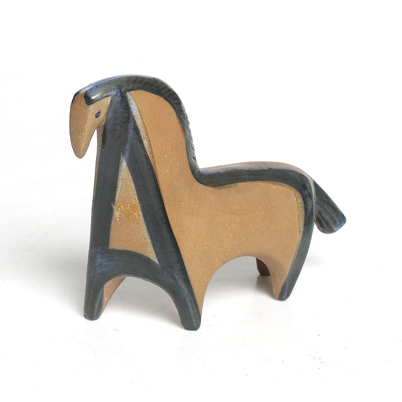 LISA LARSON. Figurin, stengods, "Amalia", Gustavsberg, tillverkningsperiod 1958-1973.