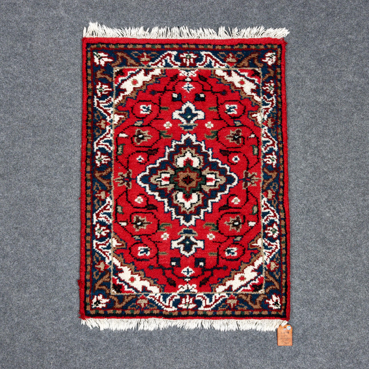 KLEINER ECHTER TEPPICH, INDO-HAMADAN, INDIEN, IKEA-ORIENTTEPPICH. Teppiche & Textilien - Persische Teppiche & Textilien
